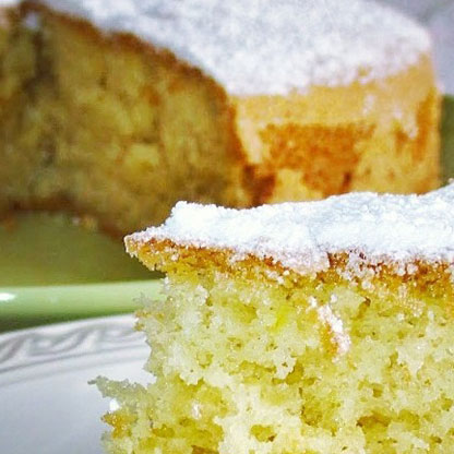 una profumatissima torta per colazione a Palermo